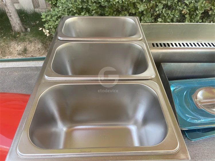 New Design Hot Dog Cart With Bike For Vending Outdoor Mobile Food Cart With Griddle For Sale In California