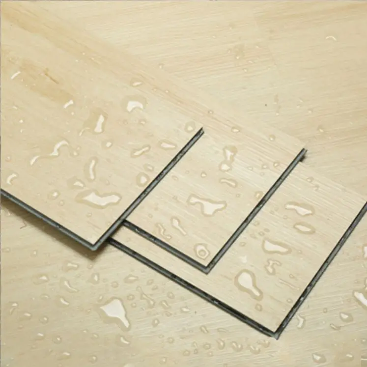 China 100% Waterproof 12mm Plastic Flooring Laminate Vinyl Factory Direct Spc Flooring