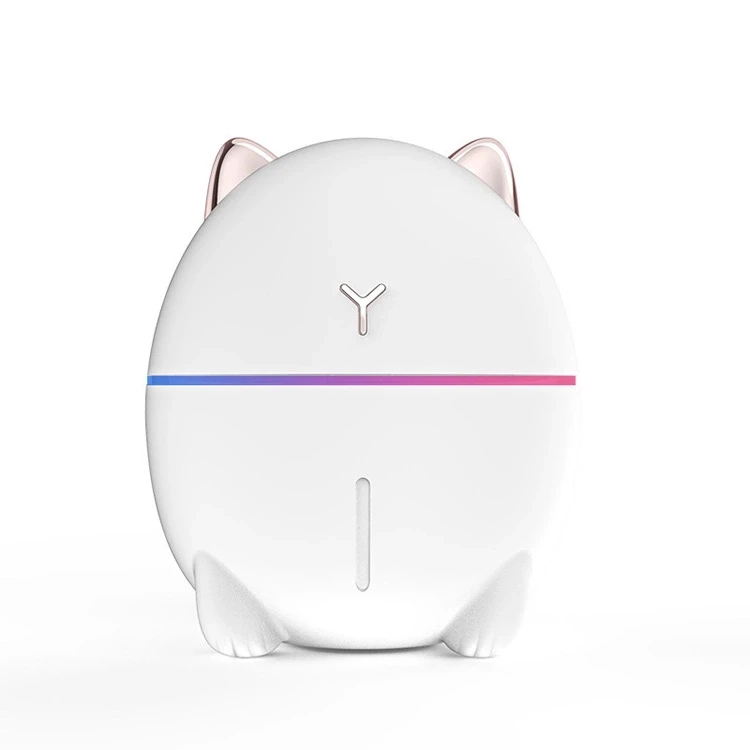 Portable Desktop Purifier  LED Mini Usb Car Air Humidifier For Dry Skin Home Bedroom office