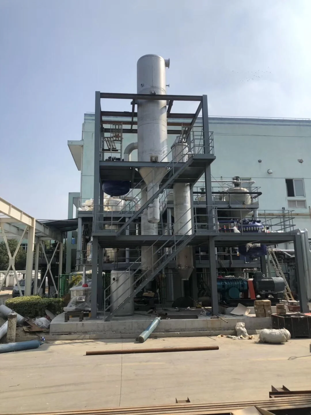 Good quality factory directly vacuum MVR type evaporator for sale