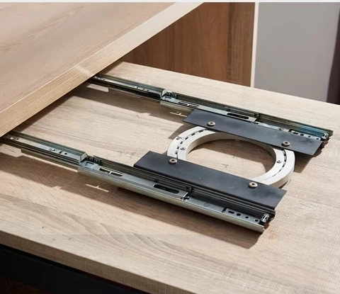 Side-turning wall bed small apartment hidden wardrobe integrated wall hanging multi-functional balcony desk style invisible bed