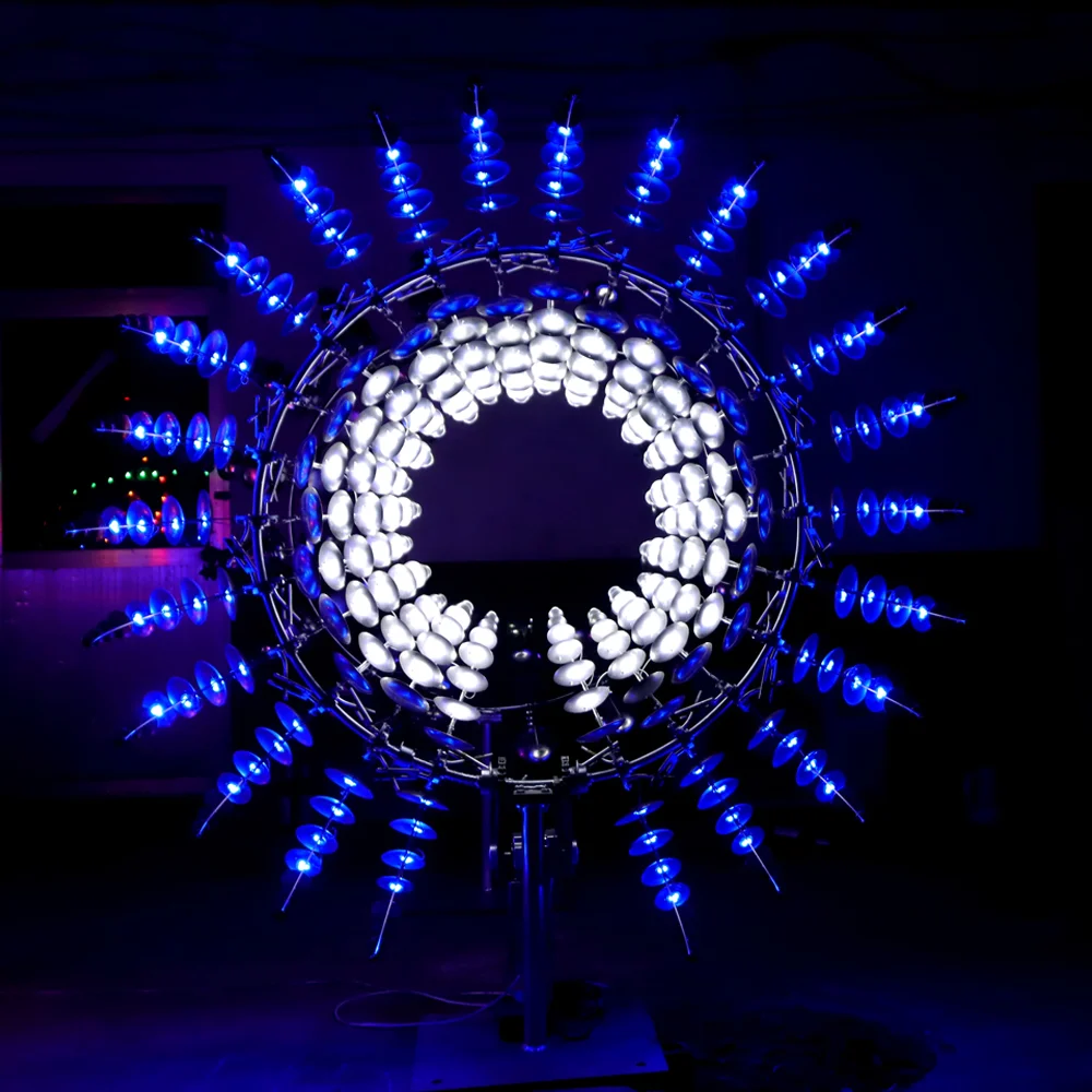 Fandiluo Abstract Modern Garden Large Stainless Steel Outdoor Metal Wind Kinetic Sculpture