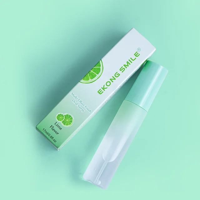 Portable 17ml Mini Fresh Bad Breath Mint Mouth Spray Bucal Before Kiss