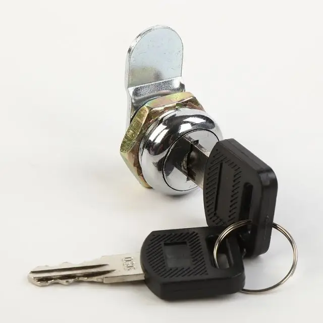 Furniture Hardware Iron Zinc Cupboard Wooden Door Mailbox Drawer Cabinet Lock Lock Glass Cabinet Drawer Locks with keys