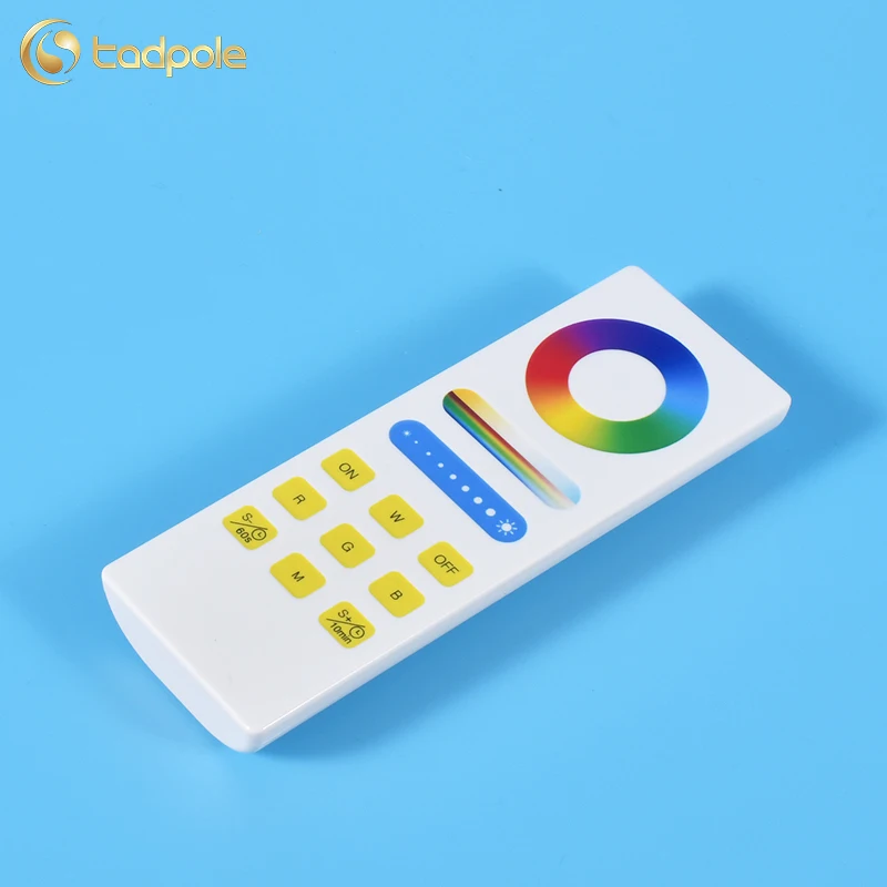 RGB+CCT full 2.4g RF swimming pool light underwater lamp remote control DC12V touch remote control