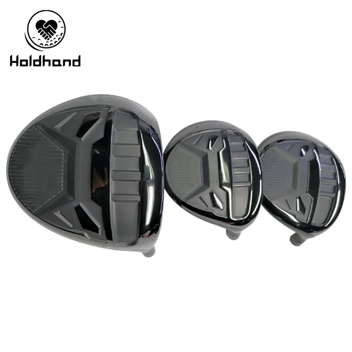 Custom design black golf driver golf clubs