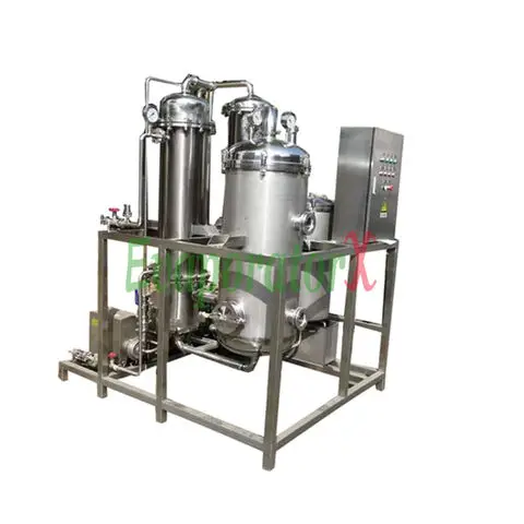 Turnkey solution industrial ethanol recovery pharmaceutical falling film evaporator