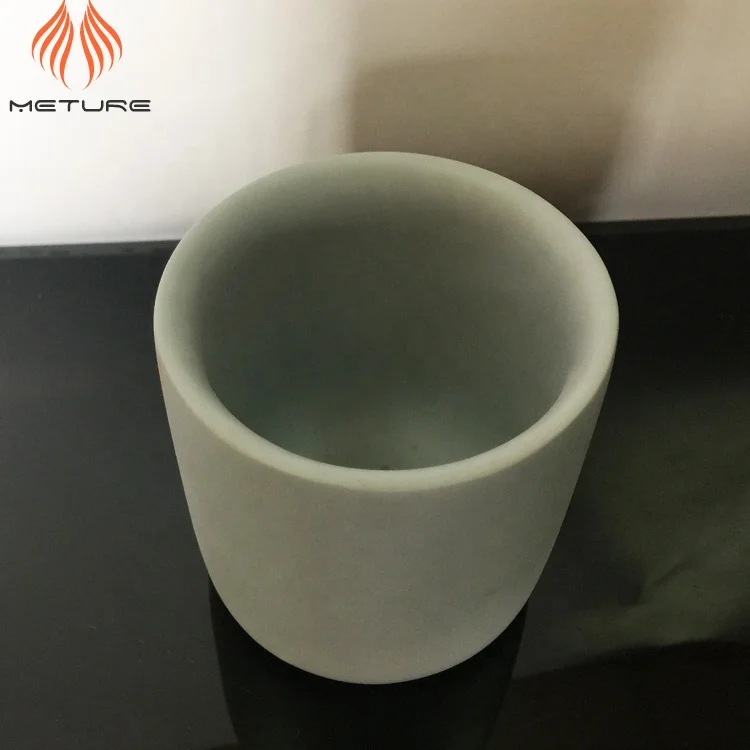 Custom bulk cement container Small grey concrete candle jar with curved bottom