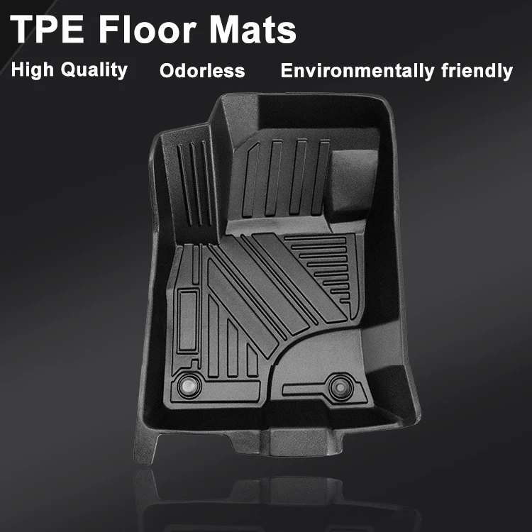 Muchkey Factory Price  Durable Floor Mats For Toyota rav4 Interior Car Accessories TPE Car Floor Mat 3D 5D 7D Car Mats