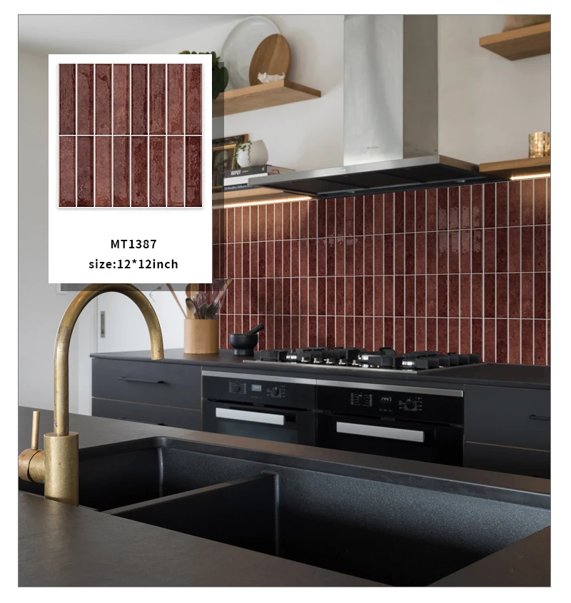 Self Adhesive 3D  Effect peel and stick Wall Panel Backsplash Household Wall Stickers diy home decorative decor