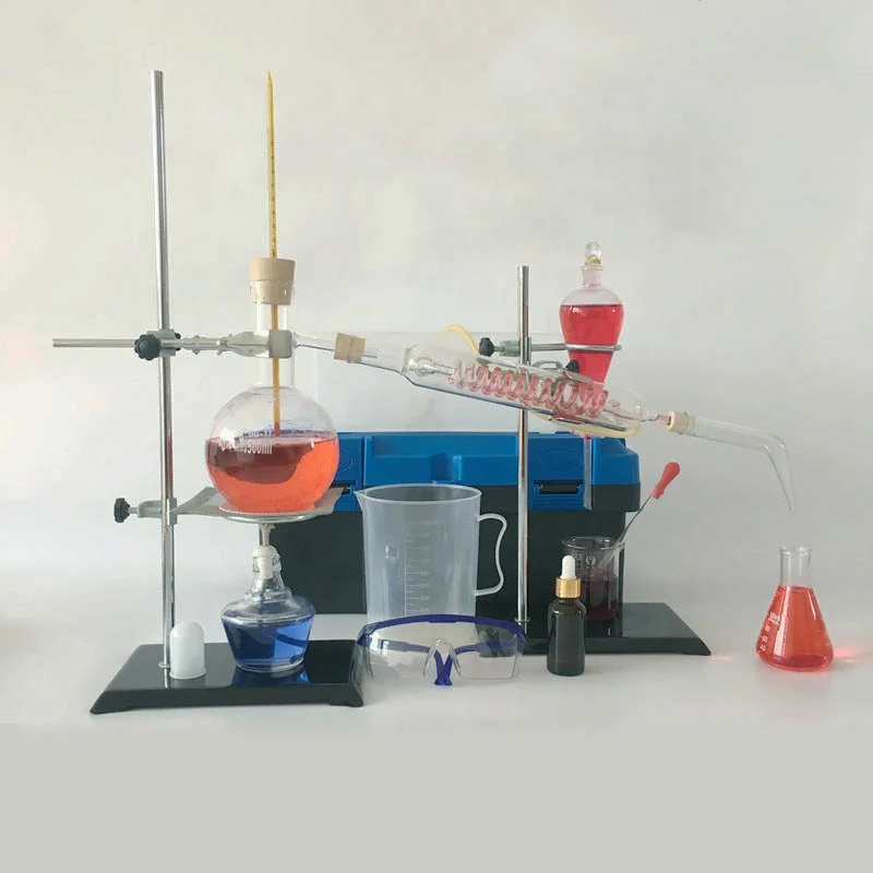 Chemistry glassware water distiller purifier kit essential oil distillation equipment 500ml