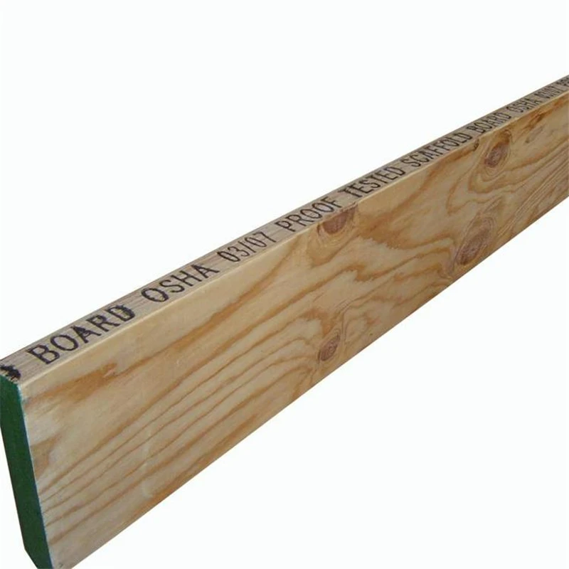 yelu Wood Supply OSHA 38mm Thick Radiata Pine LVL Scaffolding Plank Used For Construction material