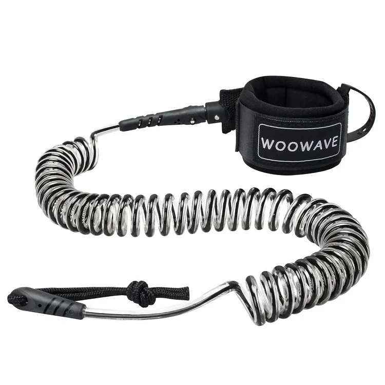Woowave New Design Factory Cheap Colorful Surf Surfboard Leash for Paddle Board, Kayak