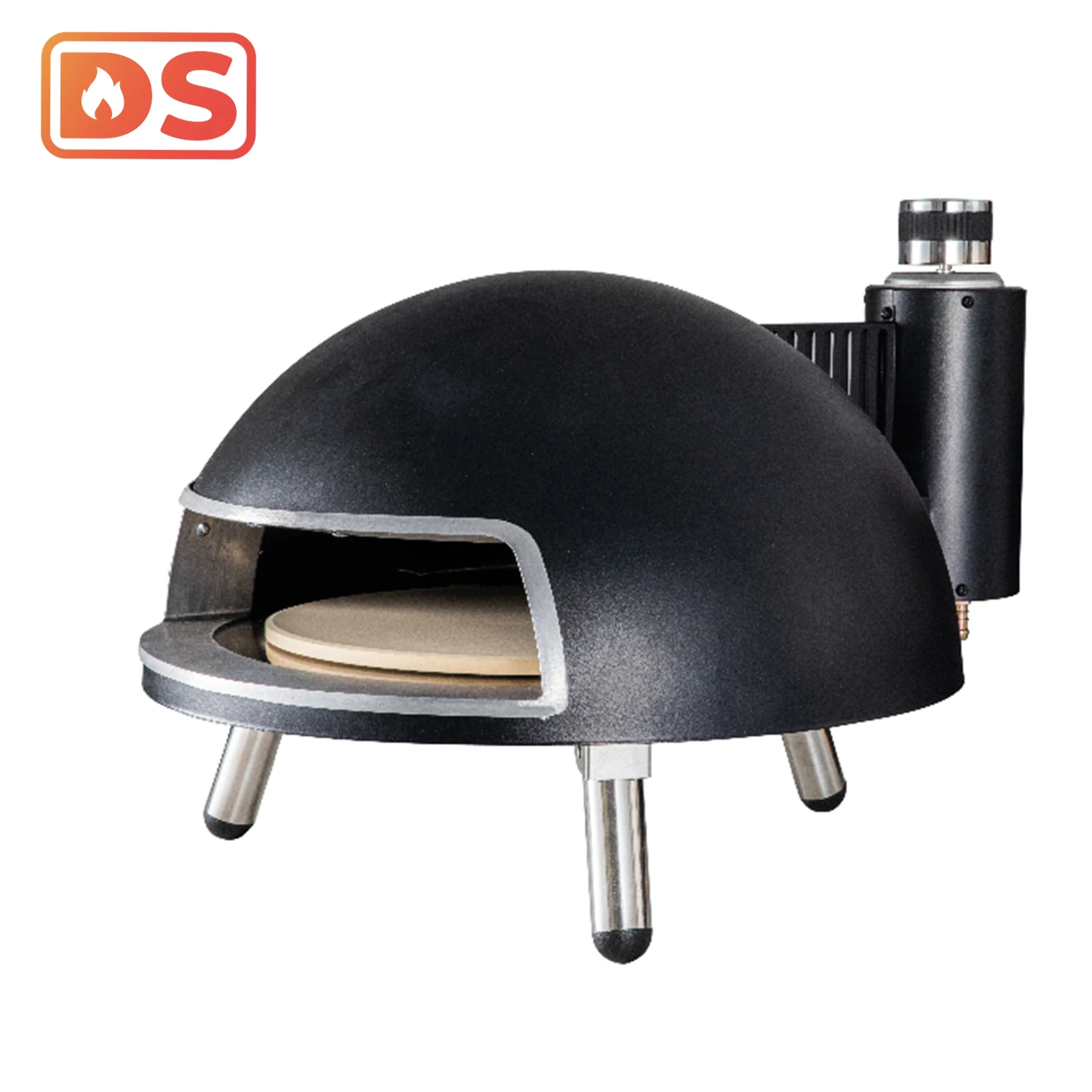 Make Authentic Pizza at Home with Our Outdoor gas compact Pizza 14 inch Oven: Gas-Powered and Portable