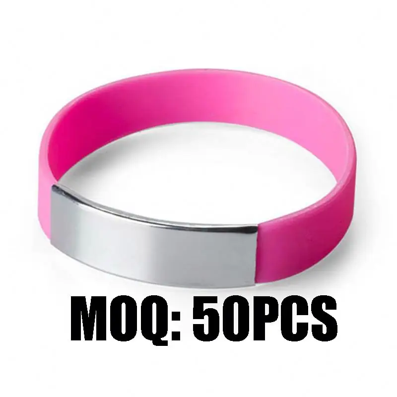 Positive Energy Bracelet Chain Link Tension Bands 14K Gold Solid Palestine Pebbles For Men Anime Silicone Bracelets