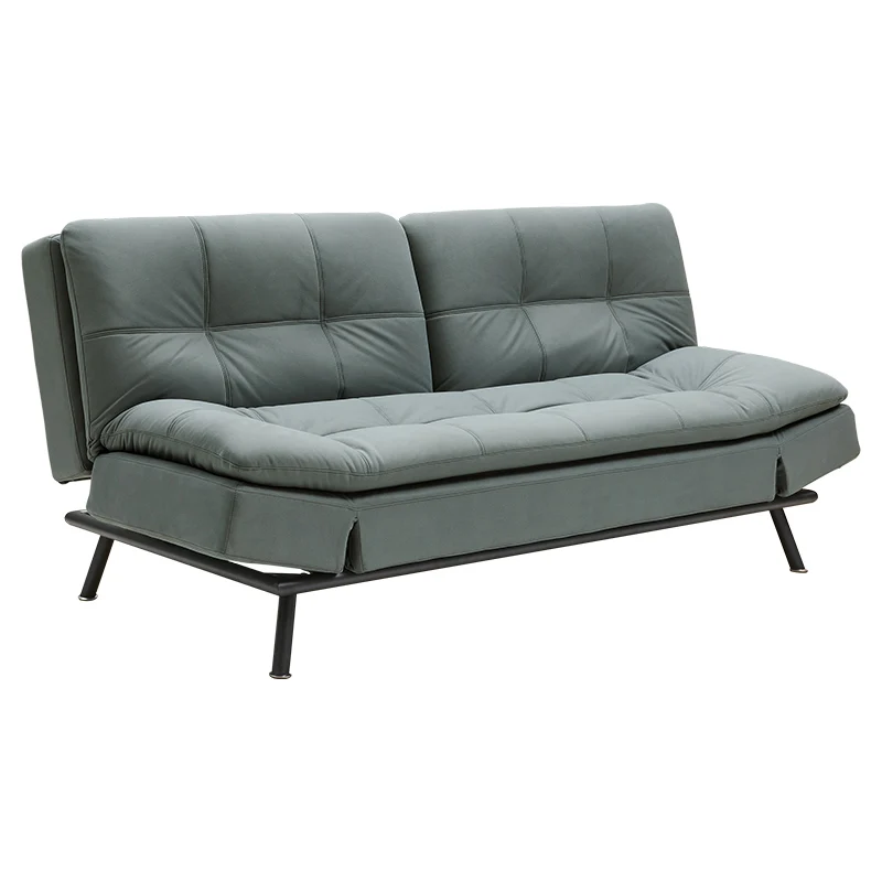2021 small space saving space sofa sleeper bed woven fabric folding sofa bed