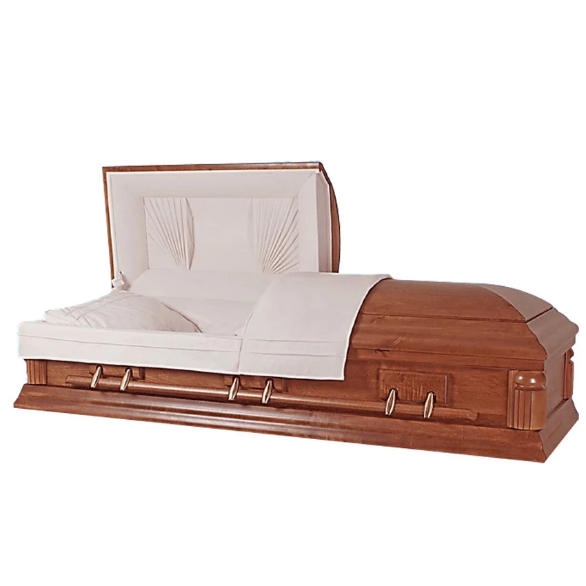 American casket with best pecan solid