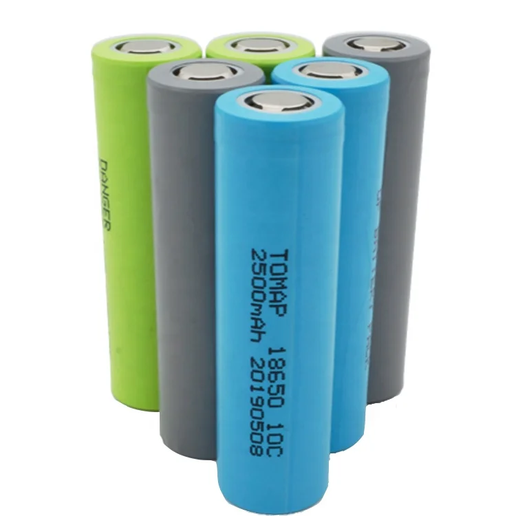 High Discharge 3C 2500Mah 3.7 Volt Li Ion Battery Bulk Baterias 18650 For E-Bike Or Electric Scooter