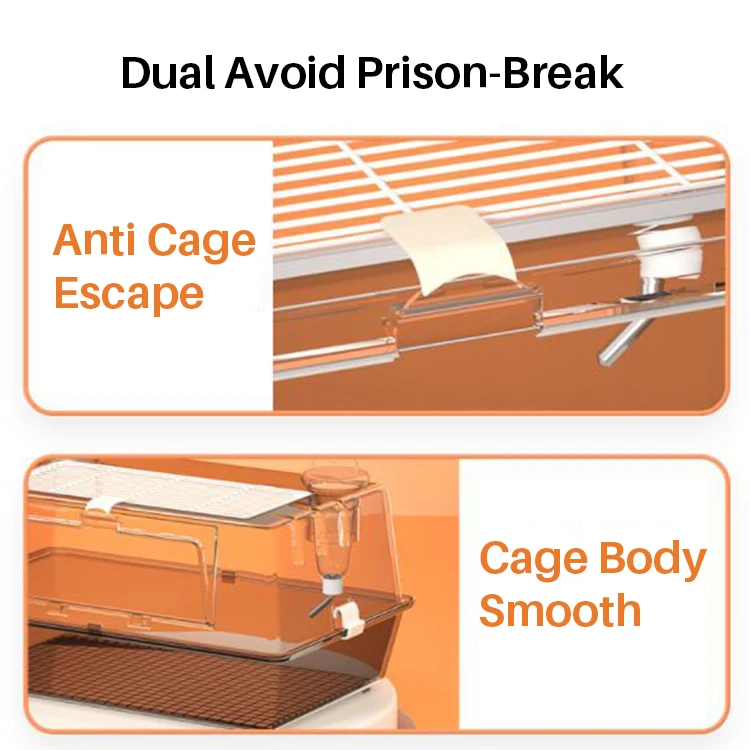 Acrylic Genuine Pig Cage Run For Rabbit Guinea Pig Hamster Indoor and Outdoor