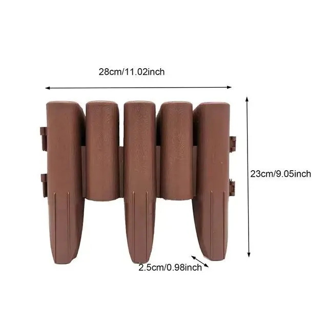 Plastic Garden Border Garden Fence Lawn edging Lawn Garden Edging border