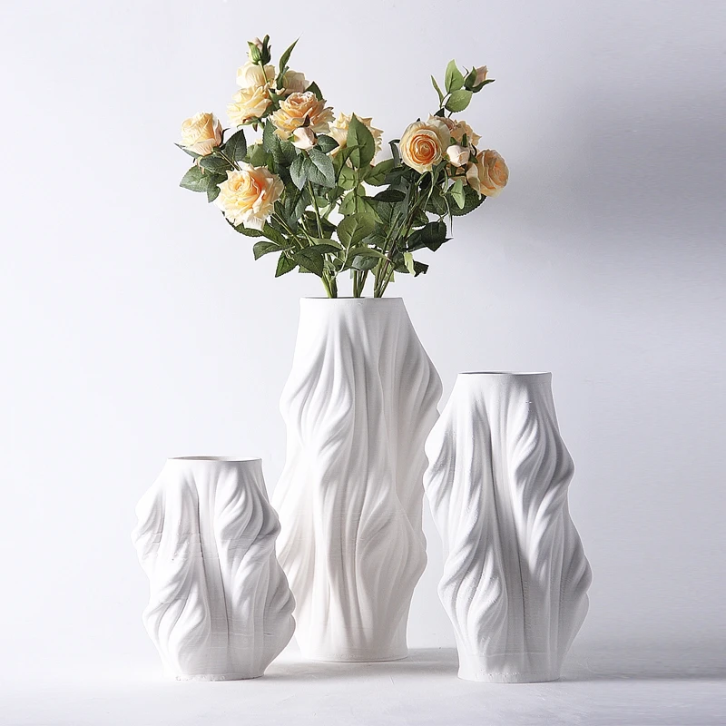 Luxury minimalist big vase large home decor vase for home decor accessories modern nordic flower vase ceramic home decor