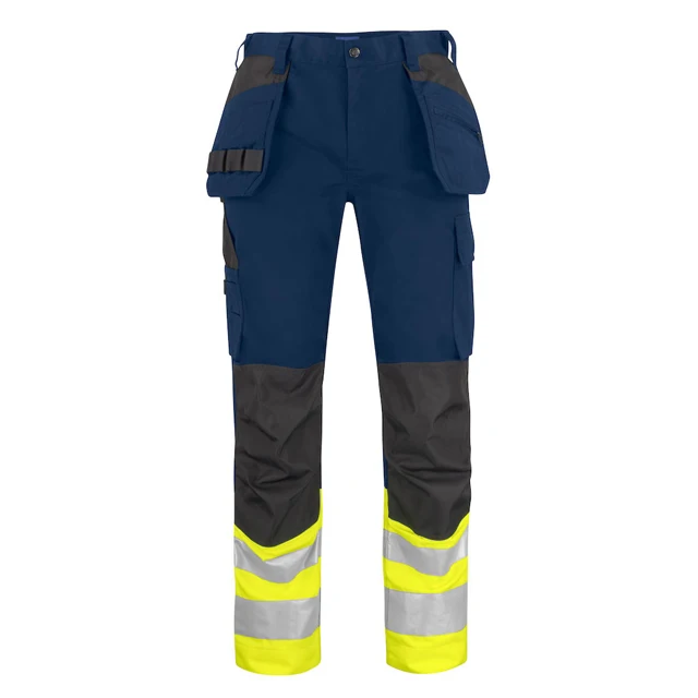 Work Pants 280gsm Codura Pockets And Zippers, Durable Cargo Work Pants Contrast Knee Pads Cordura work trousers