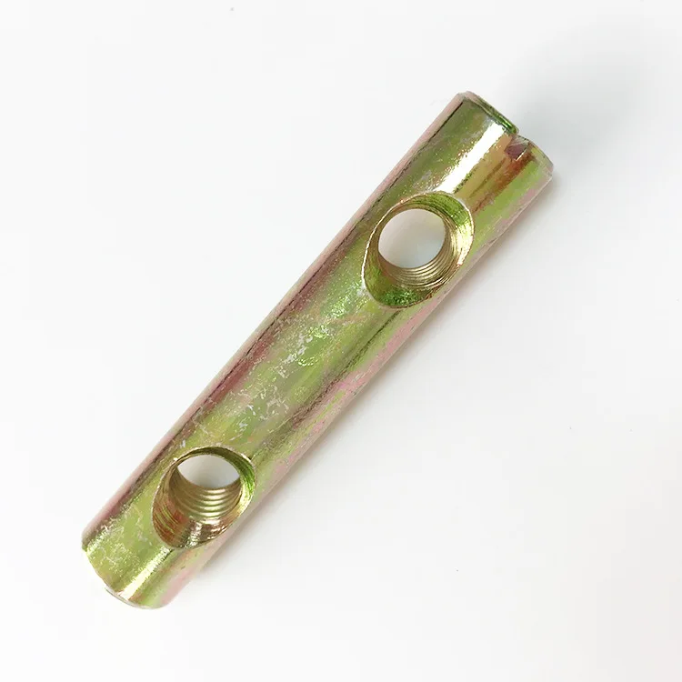 Slotted Double Hole Nut M6 Hammer Nut M8 Furniture Connector Hardware Accessories