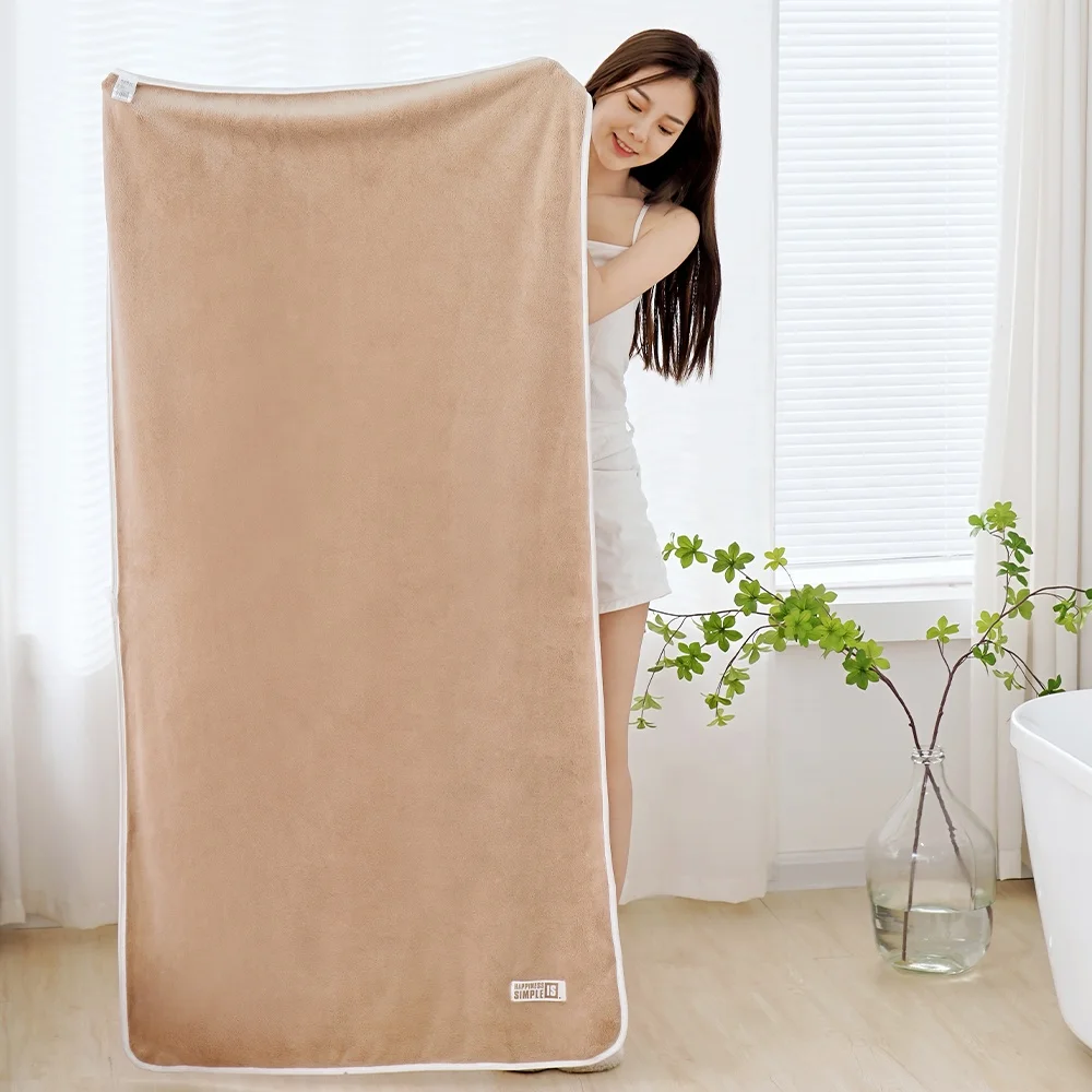 550GSM 80*150 см трикотажное полотенце из микрофибры, Коралловое флисовое банное полотенце, оптовая продажа, недорогое, коралловый бархат, большое быстросохнущее банное полотенце
