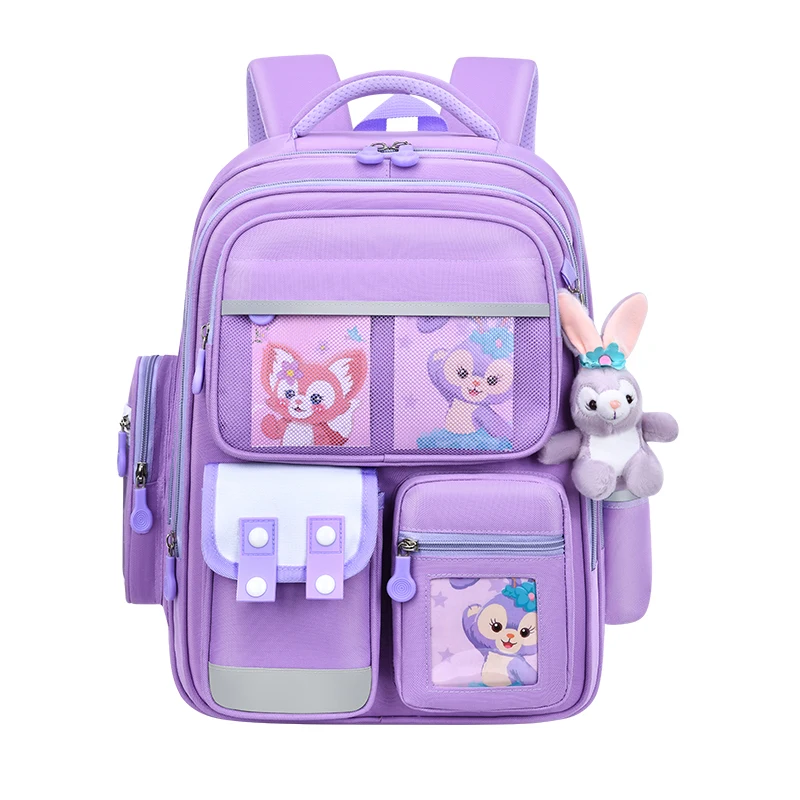 Custom Logo trendy cartoon designer custom logo teenager children schoolbag book school bags women backpack