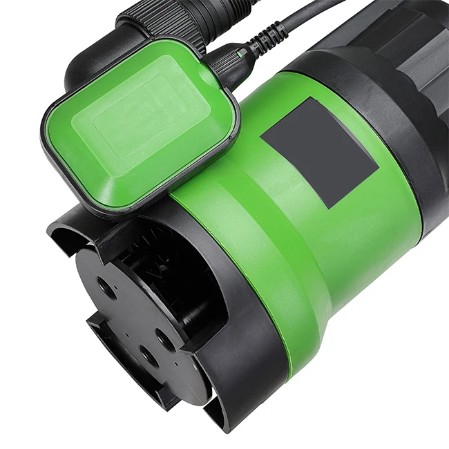 400W Electric Submersible Water Pump with Float Switch and Max Flow 8000L/H for Swimming Pool, Tub, and Garden Irrigation