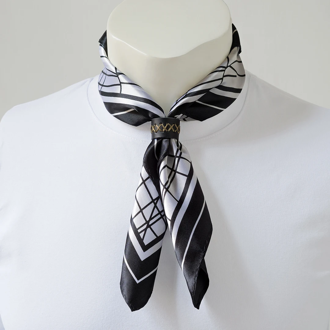 Mens Pure Silk Scarf Shiny Designer Paisley Silk Satin Neck Bandana Scarves Custom Hair Head Bandanas