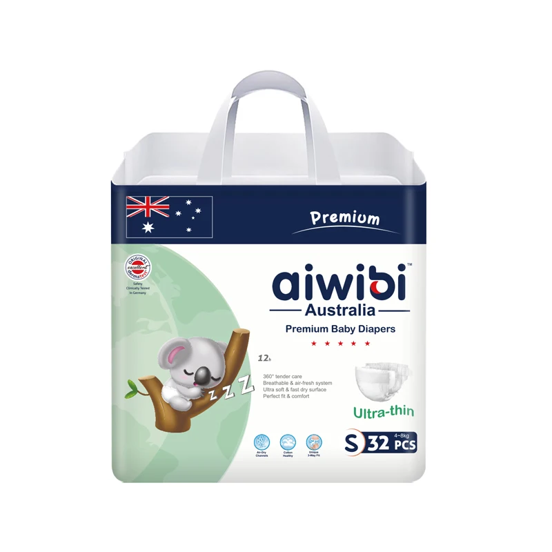 Aiwibi Free Sample A Grade Soft Culotte cotton Bebe Japan Senior SAP Premium Nappy Wholesale Cheap Breathable Baby Diaper