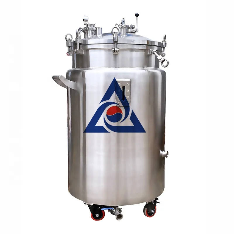
Tianfu Technology CG-300L Stainless Steel cosmetic liquid pharmaceutical ointment transport storage tank 
