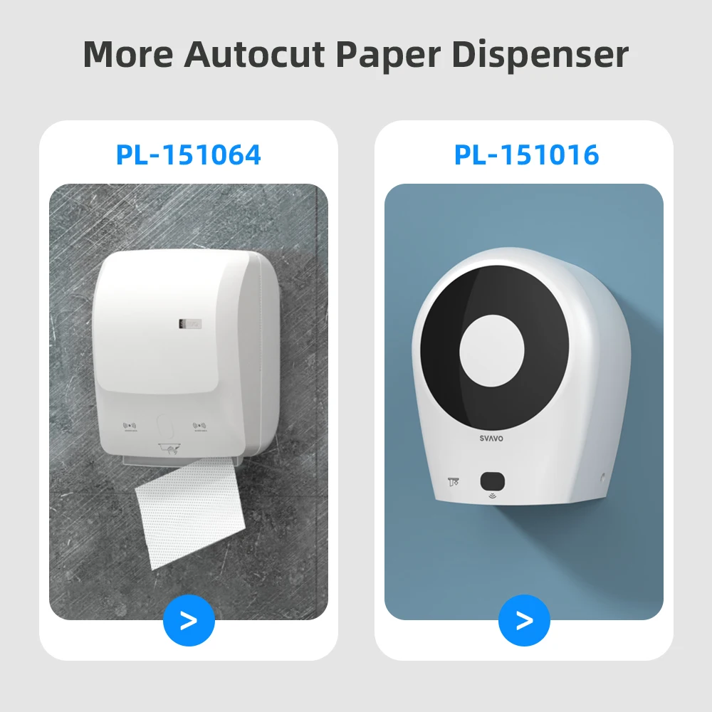 SVAVO Wall Mounted Automatic paper towel dispenser Batteries or Electrical Automatic Tissue Holder Box