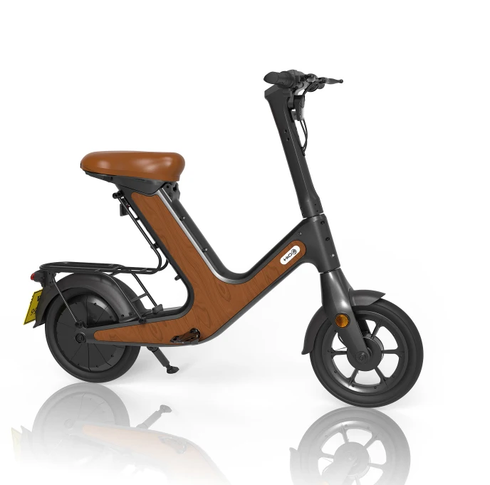 H&O D50 Mini Electric Scooter 14 Inch Wheels 500W Power Performance City Model Front Iot Interface Lithium Battery 14 Inch