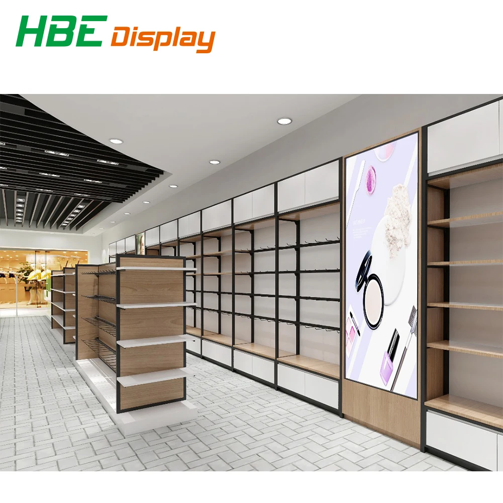 economic style wood store convenient shelf