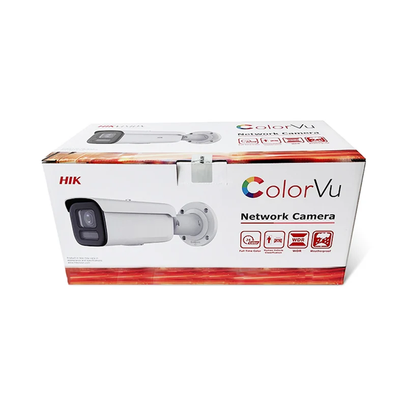 Hikvsion 4MP Active Deterrence Camera DS-2CD2T47G2-LSU/SL Two Way Audio Full Color Bullet IP Camera