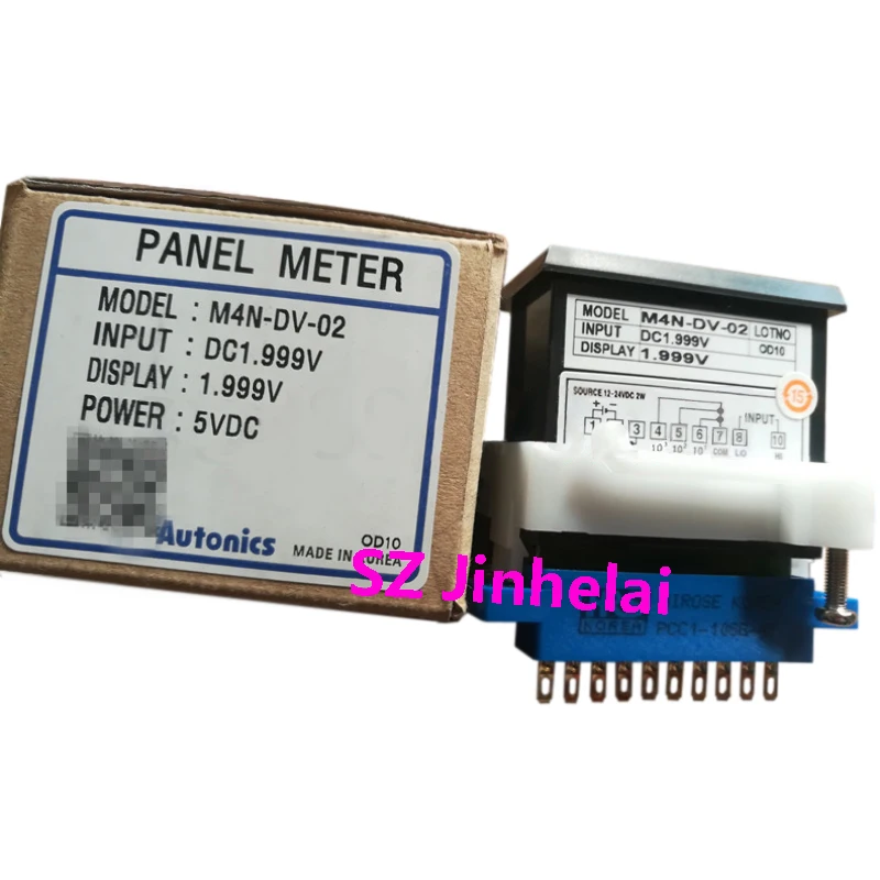 New and Original Autonics M4N-DV-02 M4N-DV-13 Small Size Digital Panel Table DC Type Meter