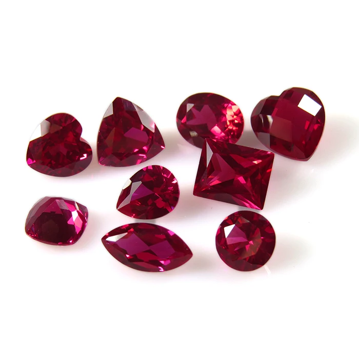 Full Shape Supply Loose Lab Created Sapphire Oval Cut Gemstone Blue Sapphire