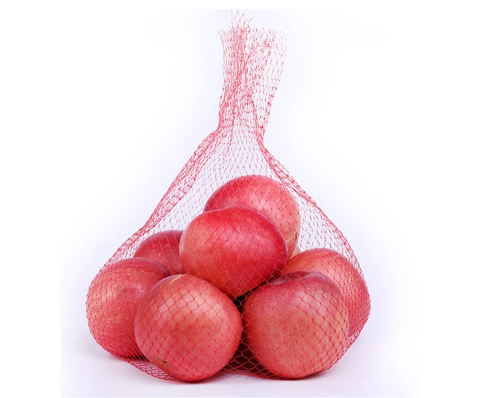 PE mesh bag net for fruit packing tubular net fruit mesh bag