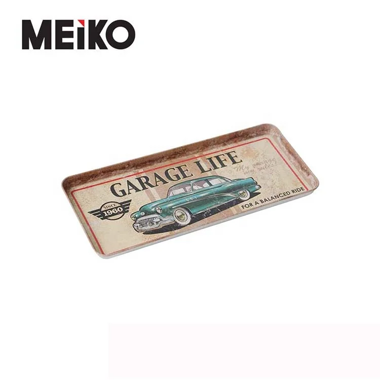 Food Serving Tray Custom Rolling Tray Tin Wholesale High Quality Custom Metal Ashtray