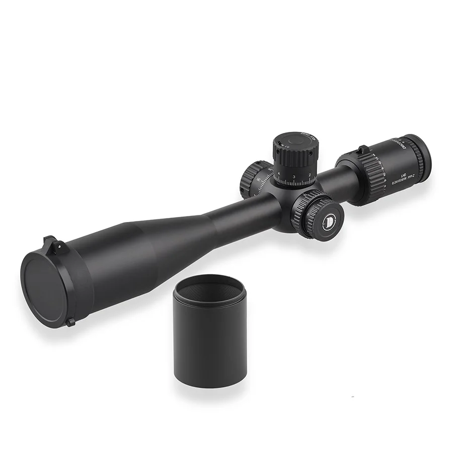 Discovery LHD 6-24x50SFIR FFP 30mm Tube etched glass First Focal Plane Illuminated scope Sight with zero stop