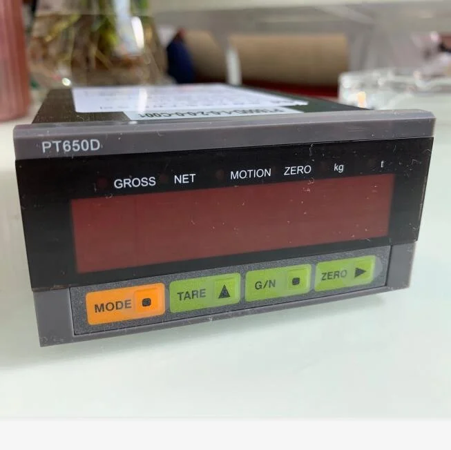 PT650D Weighing display screen