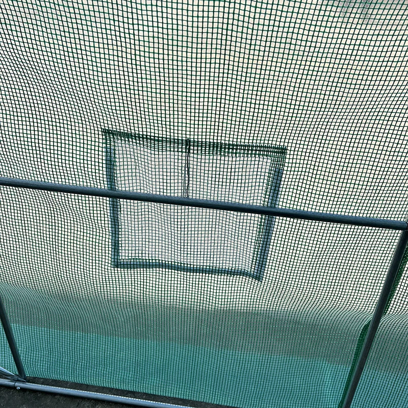 Waterproof Small Metal-Frame Greenhouse for Home Use Backyard Walk-In Polytunnel for Winter Season Gardening Plant Growth