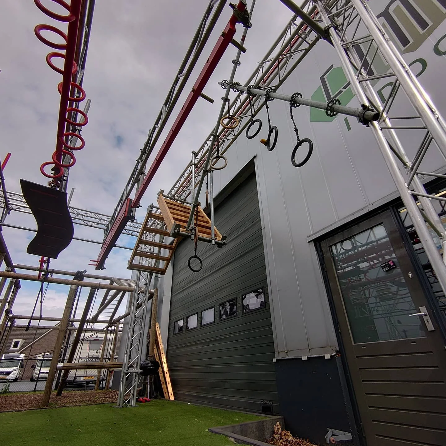 Оборудование для улицы и помещений, банджи-кольца для упражнений в общественном зале, ниндзя, Американский ниндзя-воин, препятствия для курса