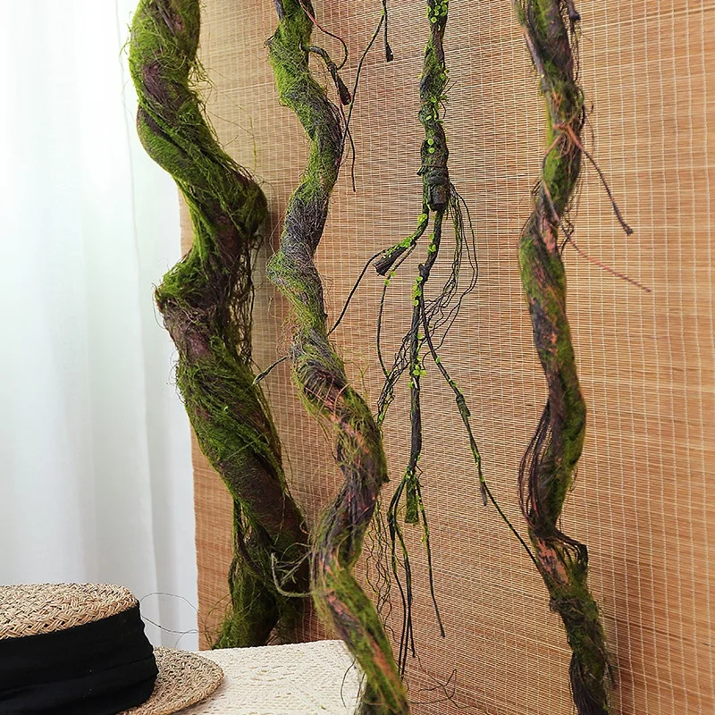 Wholesale Reptile Plant Liana Cane Vine EVA Foam Flexible Artificial Rattan For Outdoor Garden Decoration
