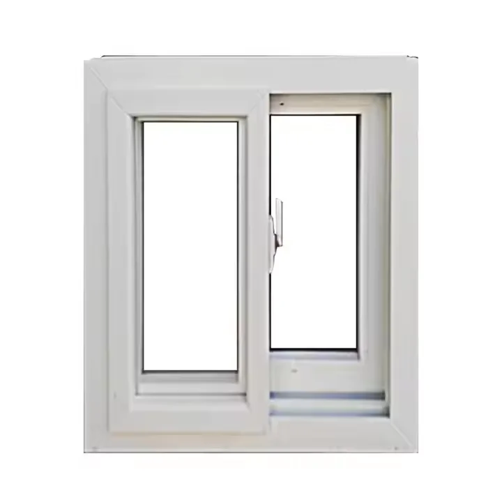 ПВХ рамка пластиковые раздвижные окна высокого качества UPVC стеклянные для дома