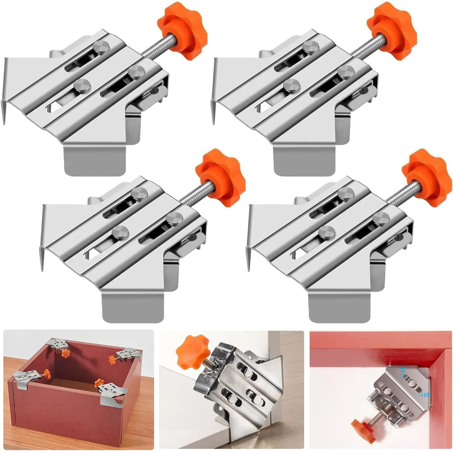 Wholesale Home Renovations Right Angle Fixing Clamps Wood Corner Clamping Clip Clamp -