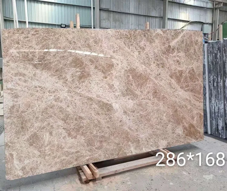 Wholesale High gloss Light emperador marble tiles for floor