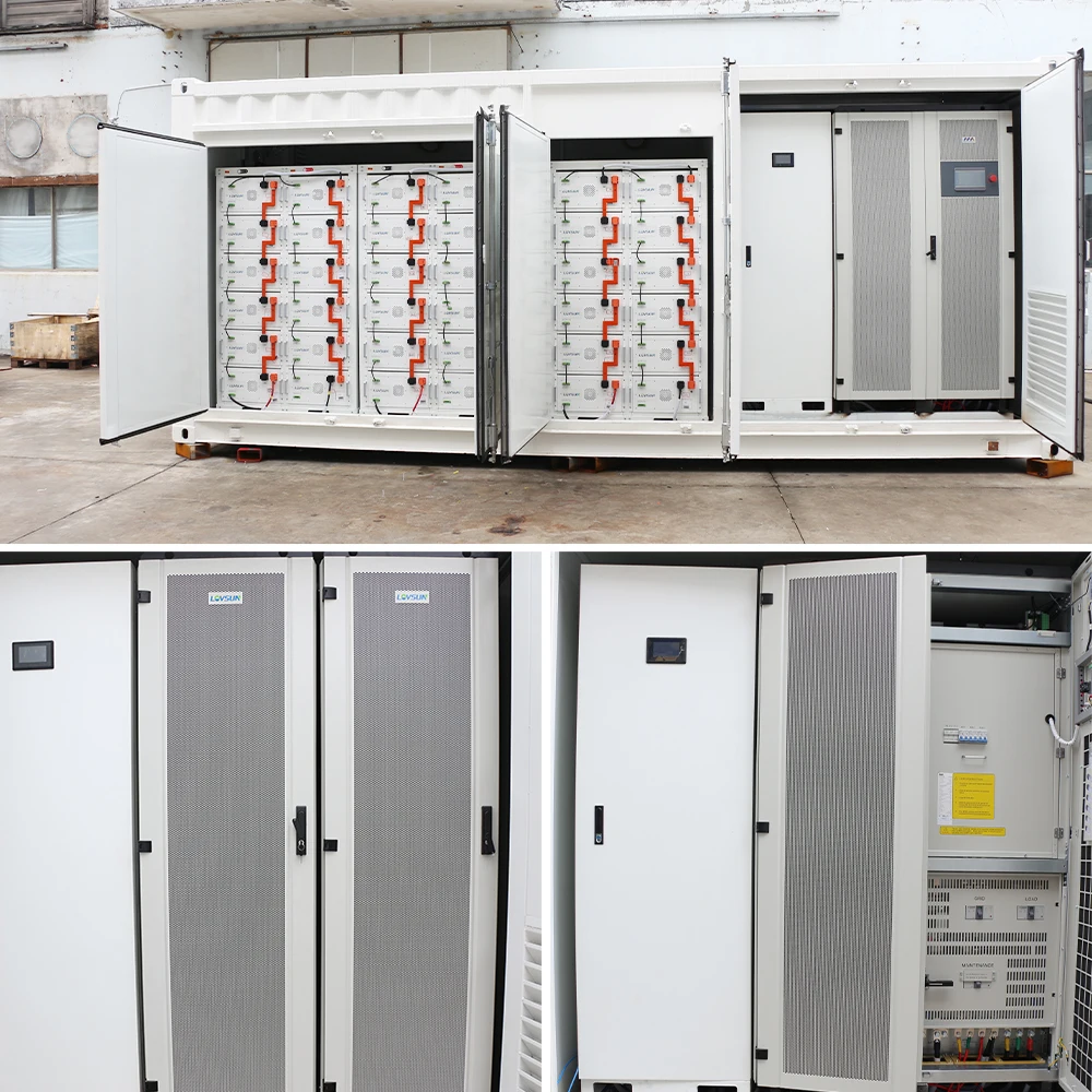 1mw 500kw 250kw 100kw 50kw Hybrid Lithium Ion Solar Energy Storage System with Battery Storage System BESS Container 20ft